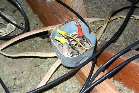 can junction box be in attic|electrical junction box in attic.